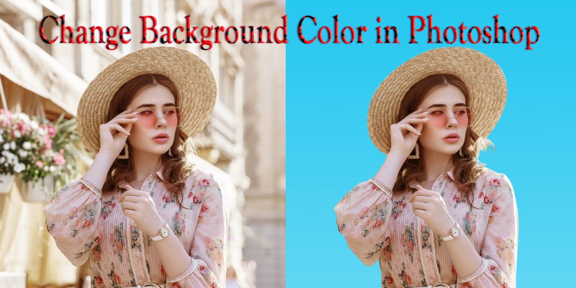 How to Change Image Background Color in Adobe Photoshop