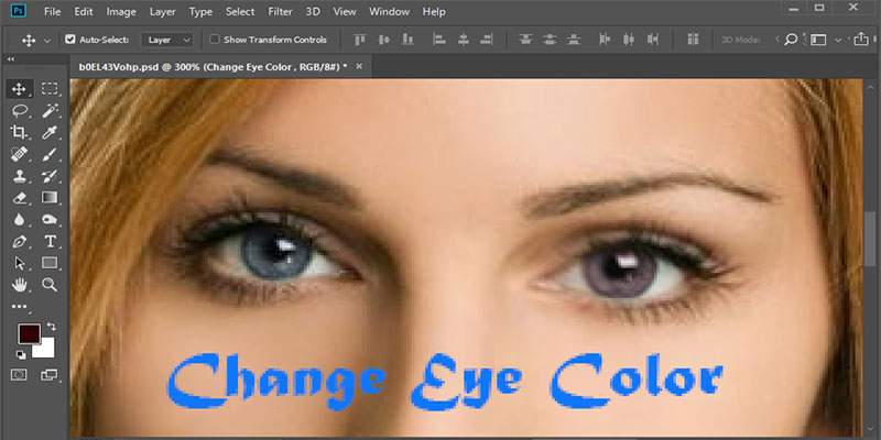 How to Change Eye Color in Photoshop