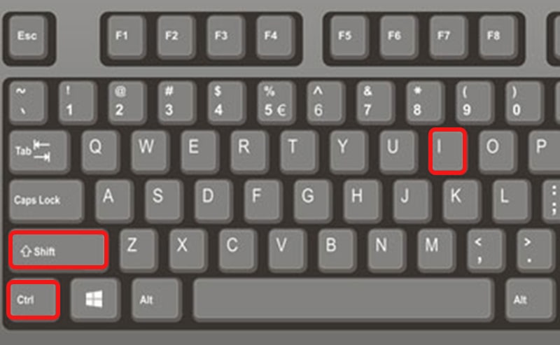 Inverse Keyboard Shortcut 