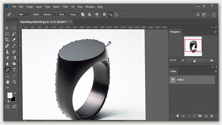 Complete Clipping Path