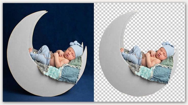 Remove the Newborn Image Background