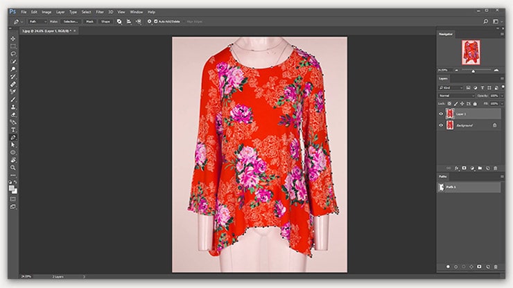creating a clipping path